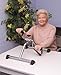 Vaunn Medical Pedal Exerciser (Silver with Aqua), Fully Assembled Exercise Pedals for Arms and Legs