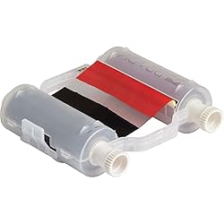 Brady B30-R10000-KR-8 -Ribbons, 200', Black/Red