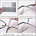Aluan Eyeglass Repair Kit Sunglass Glasses Repair Kit Eyeglasses Screws with 12 Pairs Nose Pad Screwdriver Tweezers Glass Cleaning Cloth for Watch Clock Spectacle Glass Repair