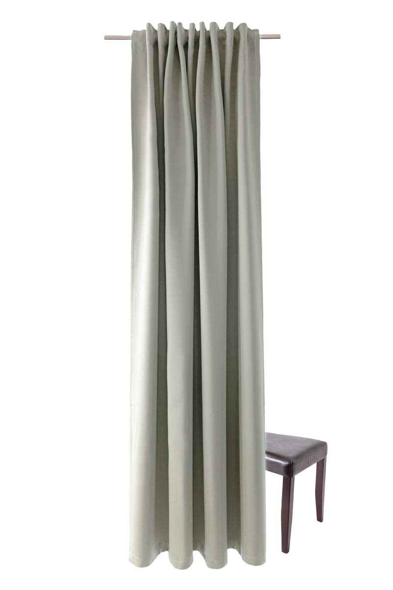 Opaque Blackout Curtain Cream Living Room Bedroom Children's Room Curtain Opaque 140 x 245 cm