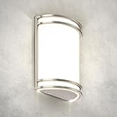 ASD LED Indoor Wall Mount Light Fixture - 10 Inch 15W Modern Interior Brushed Nickel Dimmable Wall Sconce Light - ETL 3000K 4