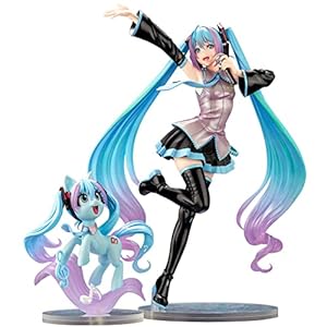 MY LITTLE PONY美少女 初音ミク feat. MY LITTLE PONY美少女 1/7スケール PVC製 塗装済み完成品 フィギュア