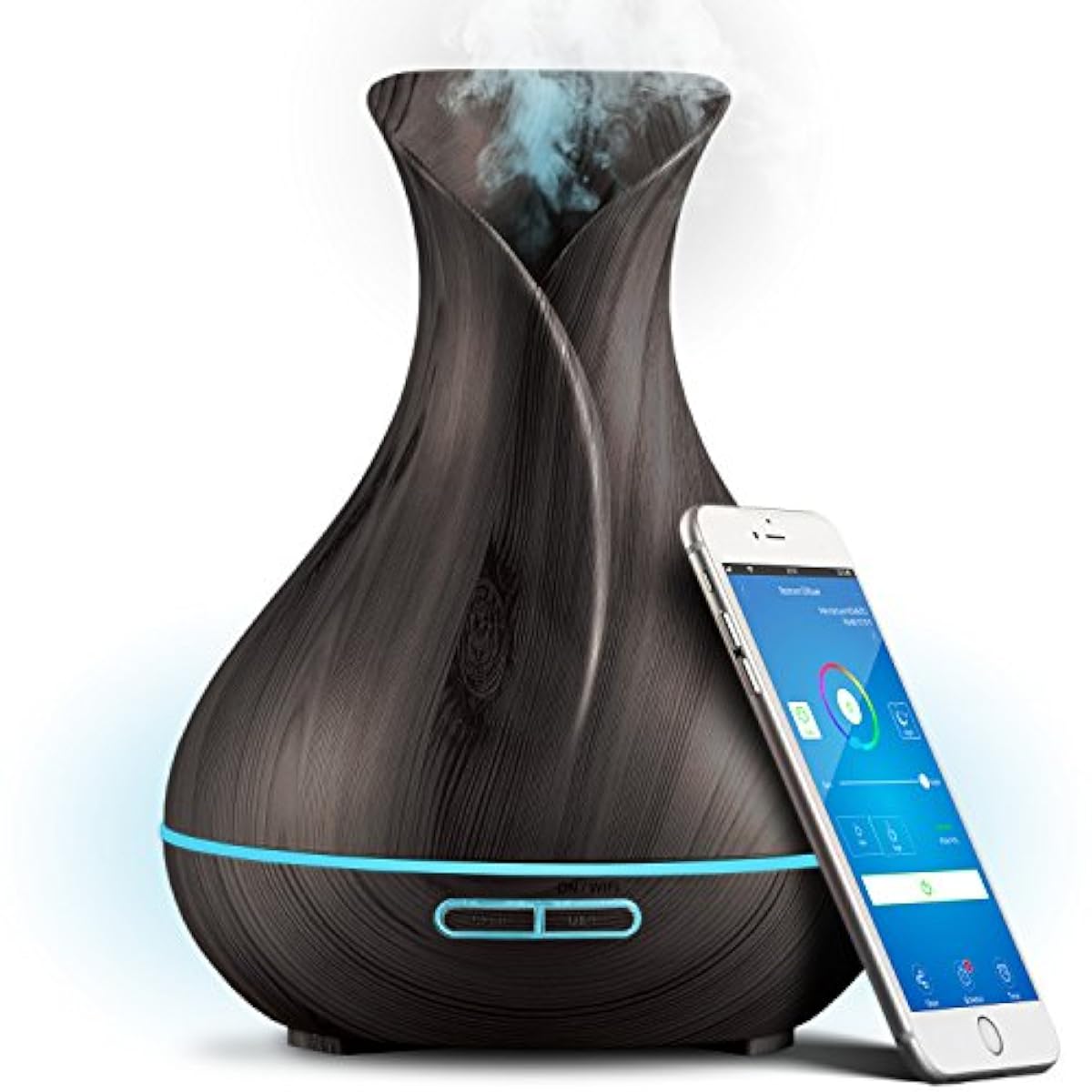 Wireless Essential Oil Aromatherapy Wifi 400ml Ultrasonic Diffuser Top