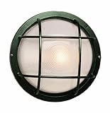 Trans Globe Lighting 41515 RT Outdoor Aria 10" Bulkhead, Rust (Tools &amp; Home Improvement)