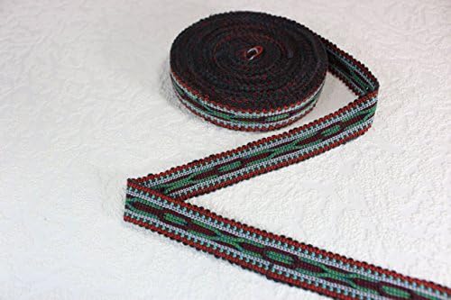 Handwoven Trim (6 yards), Border, Ribbon, Border Trim, Ikat Fabric, R210