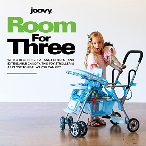 Joovy Toy Caboose Baby Doll Stroller Featuring Reclining Front Seat