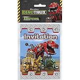 Dinotrux Party Invitations [8 per Pack]