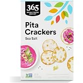 365 by Whole Foods Market, Cracker Pita Sea Salt, 5 Ounce