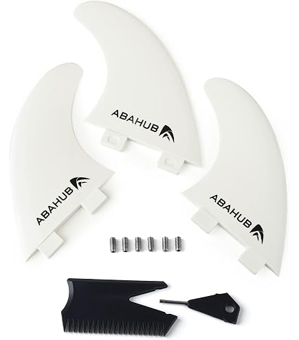 Amazon.com : SBS Soft Top Surfboard Fin Set of 3 : Sports & Outdoors