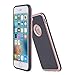 Arae iphone 6s Case, iphone 6 Case [Shock-Absorption] Hybrid Dual Layer Protective Case,Drop Protection [Brushed Metal Texture] cover for Apple iphone 6 / 6s - Rose gold