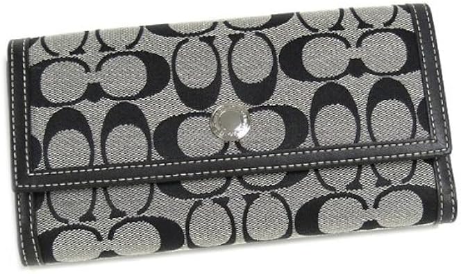 coach checkbook wallet