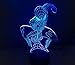Spiderman 3D Illusion LED Projector Lamp Light Projecting Color-Changing USB Nightlight Decor for Kids Bedroom, Game Room, Man Cave