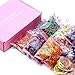 Dried Flowers,Artisan Dried Flower Kit - Candle Making, Soap Making,DIY Soap, Natural Flowers,AAA Food Grade-Lemon,Lavender,Roseleaf,Pink Rose,Red Rose,Jasmine Flower,Rose Petal- 12 Packets with Clip