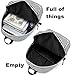 Bluboon Girls School Backpack Set Boys Students Casual Kids Travel School Bookbag Teens Girls Schoolbag (Black White Stripe)