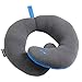 BCOZZY Kids Travel Neck Pillow (3-7 Y/O)- Patented Soft Toddler Pillow for Head & Chin Support in Car Seat, Airplane, and Road Trip Sleeping. Adjustable Size. Fully Washable. Carry Bag. Small, Gray