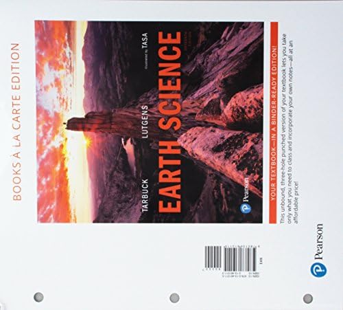 Earth Science (Nasta Edition) 15th Edition: Edward J. Tarbuck