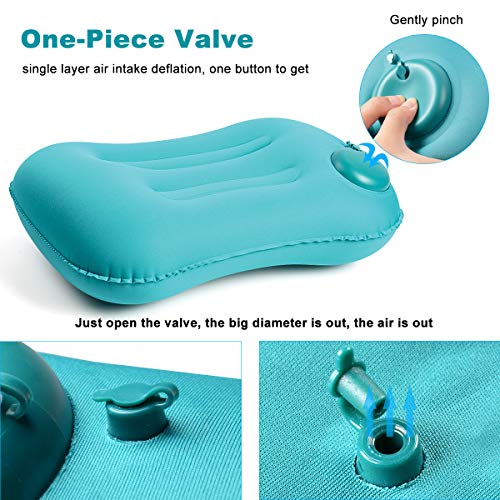 image for Mosheng Camping Pillow/Travel Pillow/Air Pillow Inflatable Ultralight 