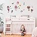 LOL Girls Wall Decals Art Stickers Decor Removable LOL Girl Wall Decorations for Girls Kids (99Pcs)