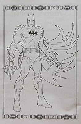 96 Giant Batman Coloring Book Best HD