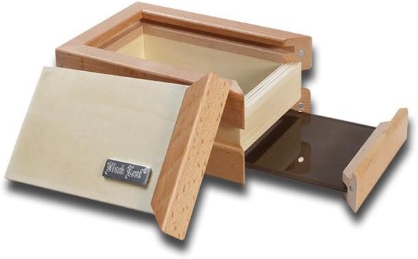 Caja de madera polinizadora para curado Black Leaf (L): Amazon.es: Electrónica