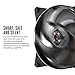 Cooler Master MasterFan Pro 140 Air Pressure- 140mm Static Pressure Black Case Fan, Computer Cases CPU Coolers and Radiators