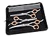 AEXYA Premium Dog Grooming Scissors Kit-3SB-Pet Groom Hair Tool Set-Stainless Steel Straight, Thinning and Curved Sharp Shears for Small or Large Dogs, Cats or Other Pets