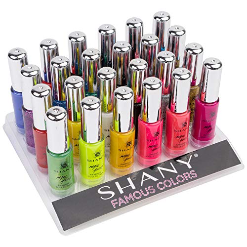 SHANY Nail Art Set (24 Famous Colors Nail Art Polish, Nail Art Decoration)