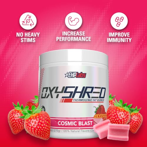 EHPlabs OxyShred Thermogenic Pre Workout Powder & Shredding Supplement