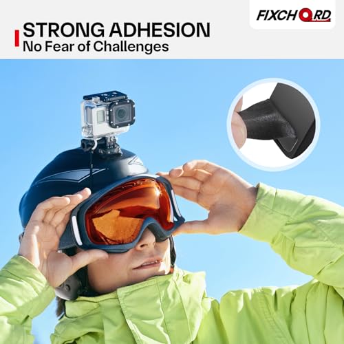 FIXCHORD VHB Klebepads Doppelseitig Extra Stark, 10St Dashcam Klebepads, Doppelseitiges Klebeband, Montageband, Doppelseitige Klebepads für Autos, Häusern und Büros, Action-Kameras, 70mm 4