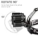 Rechargeable Headlamp, 8000 Lumens 5 LED 4 Mode Ultra Bright Head Lamp USB Rechargeable Waterproof Head Lights with Zoomable Flashlight for Camping, Outdoors, Hiking