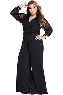 plus size formal jumpsuits