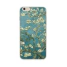iPhone 6s Plus/6 Plus case, Geekmart Protective TPU The World Famous Painting Printing (Vincent Van Gogh) Cover Case 5.5 inch (Apricot Trees in Blossom)