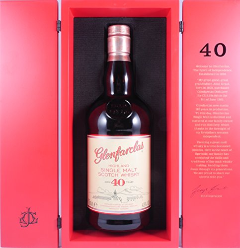 Glenfarclas 40 Years Warehouse Limited Edition Release 2017 Highland Single Malt Scotch Whisky 43,0% Vol. - ein großartiger Glenfarclas Single Malt! – Bild 3