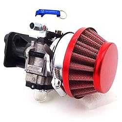 TC-Motor 15mm Carburetor Carb Red Filter Manifold