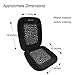 Zento Deals Black Wooden Beaded Plush Velvet Seat Cover Premium Quality Ultra Comfort Massage Cool Car Seat Cushion 35