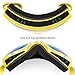 Gonex Kids Ski Goggles Anti Fog Snow Board Goggoles for Youth Children Toddler (Yellow)
