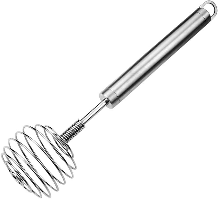 Stainless Steel Spring Whisk Egg Beater Hand Mixers Milk Blender for Blending, Whisking, Beating & Stirring