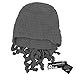 GIANCOMICS Funny Tentacle Octopus Beanie Crochet Knit Beard Hat Fisher Cap Wind Ski Mask Grey
