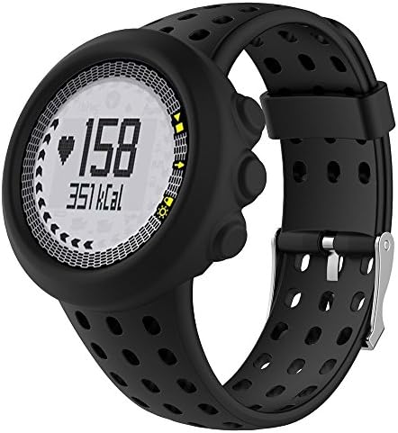 Protective Cases For SUUNTO M Series M1, M2, M4, M5, Choosebuy Durable Ultra-Slim Silicon Soft Case Full Frame Protection Watch Case Cover, Shock-proof Shatter-resistant (A)