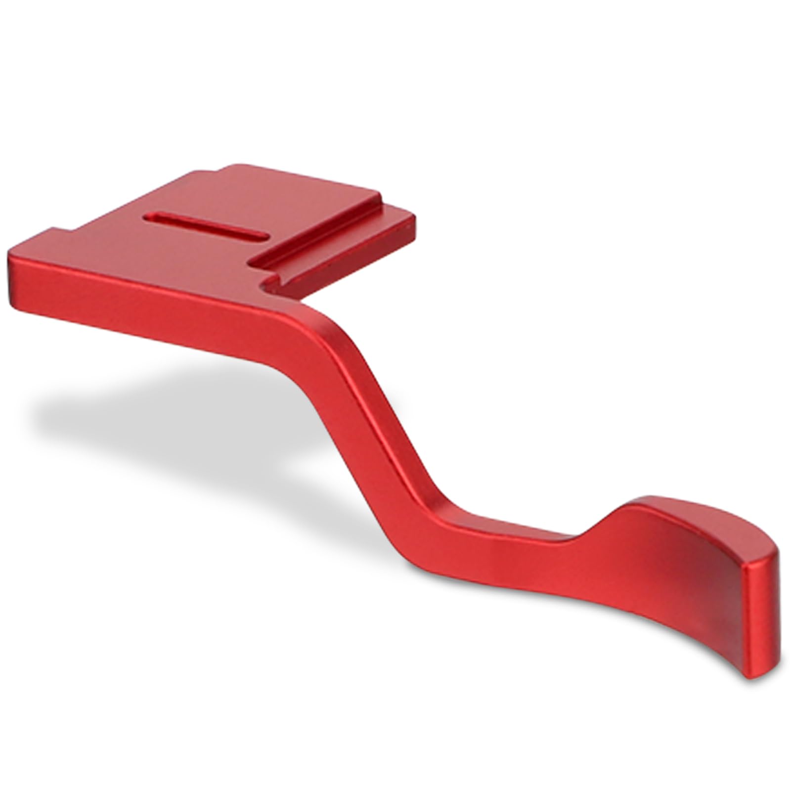 Haoge THB-XT30R Metal Hot Shoe Thumb Up Rest Hand Grip for Fujifilm XT50 Fuji X-T10 X-T20 X-T30 XT10 XT20 XT30 X-T30II Camera Red