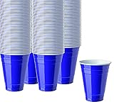 16-Ounce Plastic Party Cups in Blue