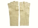 Camel Pure 100% Cashmere Fingerless Half Finger Gloves