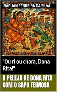Livro A Peleja de Dona Rita com o Sapo Teimoso: "Ou ri ou chora, Dona Rita!"