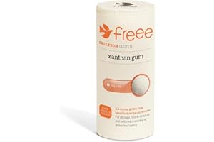 DOVES FARM EST 1978 Doves Farm Xanthan Gum | Gluten Free Food Baking | Xanthan Gum Natural Thickener Suitable for Making Ice Cream, Sauces, Cake & Yogurt | 3.53 Oz (100gm)