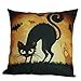 Gillberry Home Decor Pillow, Halloween Pumpkin Square Pillow Cover Cushion Case Pillowcase Zipper Closure (I)