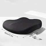 UVCMDUI Adult Car Booster Seat, Portable Height Increase 10 cm, Black view 6