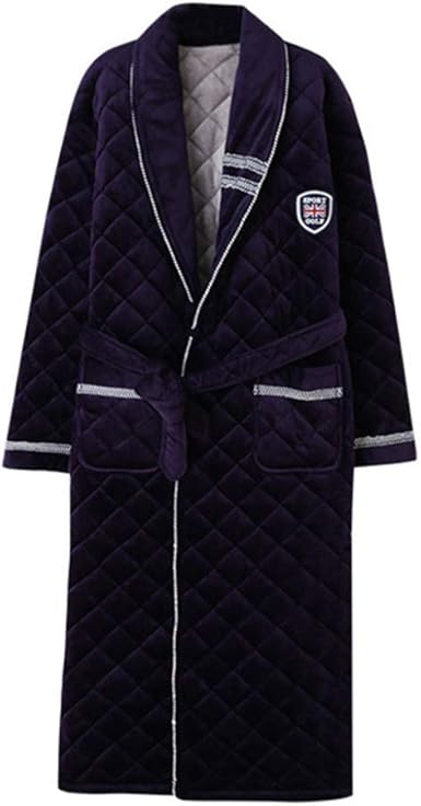 mens fluffy housecoat