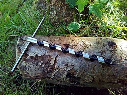 Mini Scotch Eyed T Auger For Bushcraft & Survival Trapping Para-Rope Poly-Rope