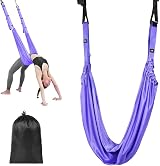 flintronic Yoga Stretching Strap Aerial Yoga Rope Back Bend Purple view 9
