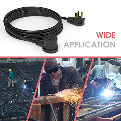 YESWELDER 20ft 15Amp 12AWG Welder Extension Cord,250 Volt Welding Cord